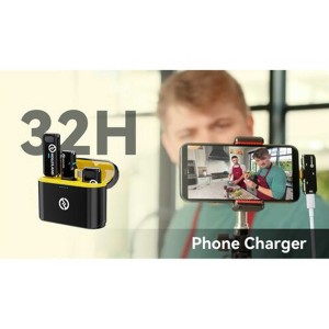 میکروفون یقه ای دو کاربره هالی لند رابط Lightning مدل LARK C1